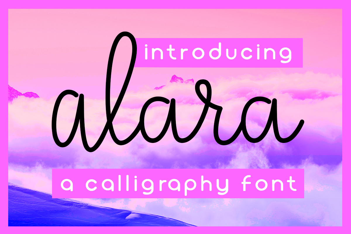 Alara: Elevate Your Design with a Modern Script Font