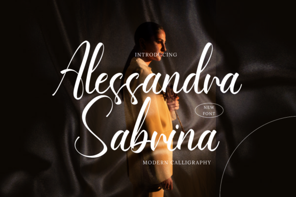 Alessandra Sabrina: The Script Font for Elegant Branding