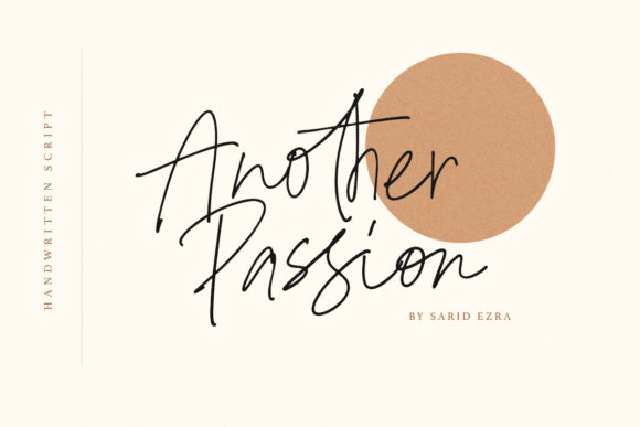 Another Passion: Elegant Script for Your Next Design