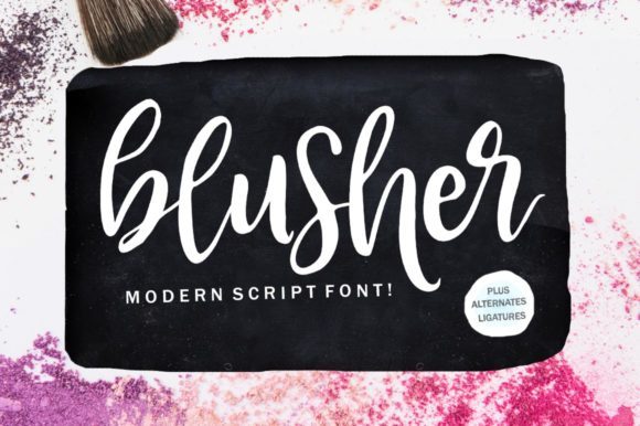 Blusher: A Stunning Brush Pen and Pencil Pairing