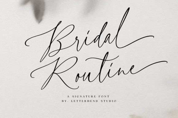 Bridal Routine: Elevating Visual Communication Through Authentic Handwriting