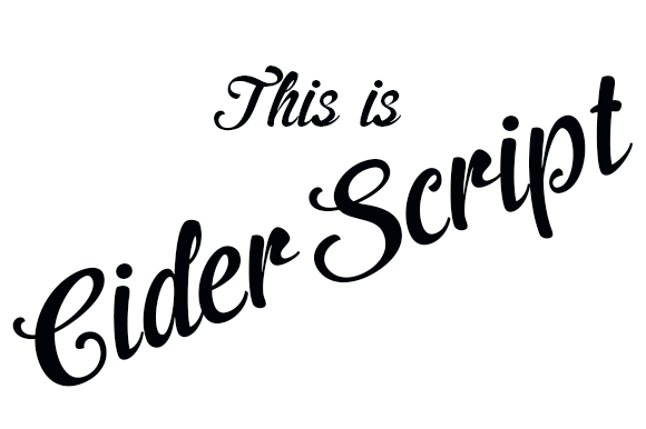 Cider Script: A Beautiful Font for Authentic Branding