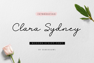 Clara Sydney: The Modern Script Font That Elevates Every Design Project