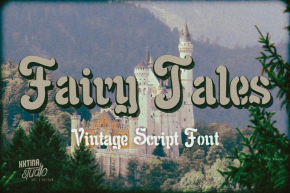 Fairy Tales: The Vintage Brush Script That Elevates Every Design