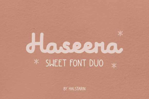 Haseera: The Perfect Script and Sans Serif Duo for Modern Design