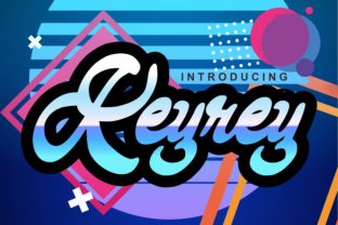 Keyrey: A Bold Script for Distinctive Brand Identity
