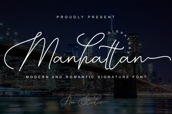 Manhattan Signature: The Timeless Script for Modern Branding