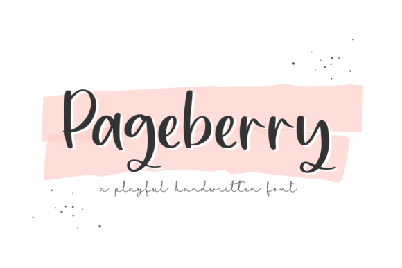 Pageberry: A Versatile Script Font for Modern Branding