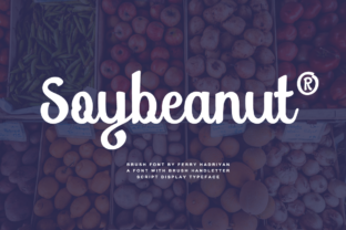 Soybeanut: The Friendly Script for Bold Headlines