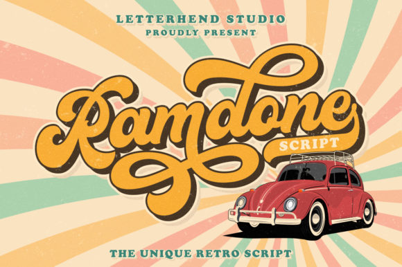 Unveiling the Timeless Appeal of Ramdone: A Retro Bold Script Redefined
